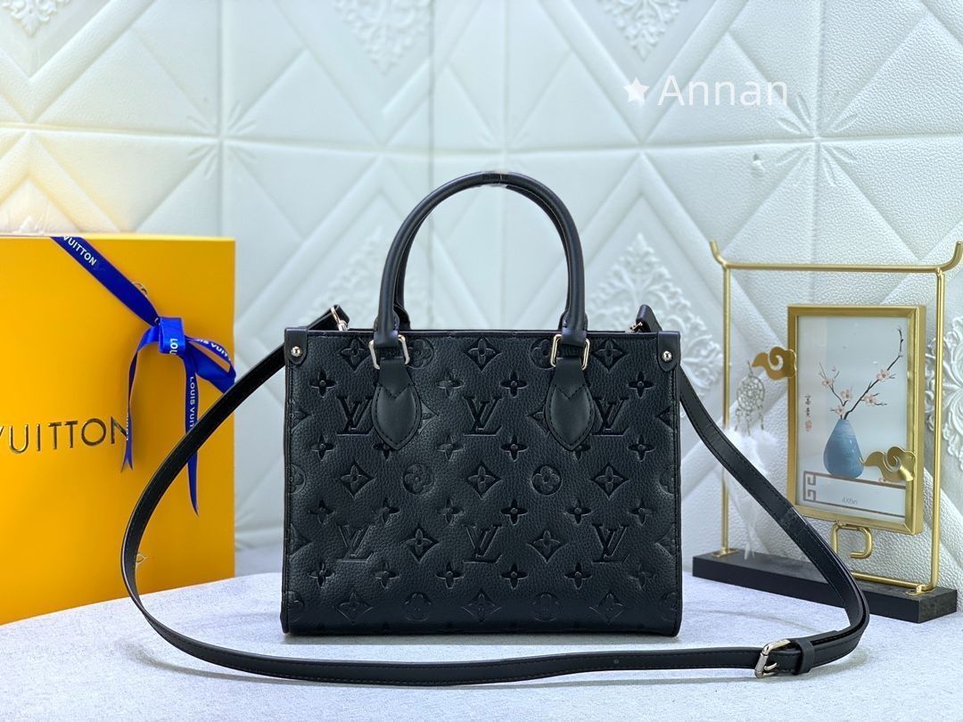 中 LOUIS VUITTON ルイヴィトン ハンドバッグ ショルダーバッグ オンザゴー PM