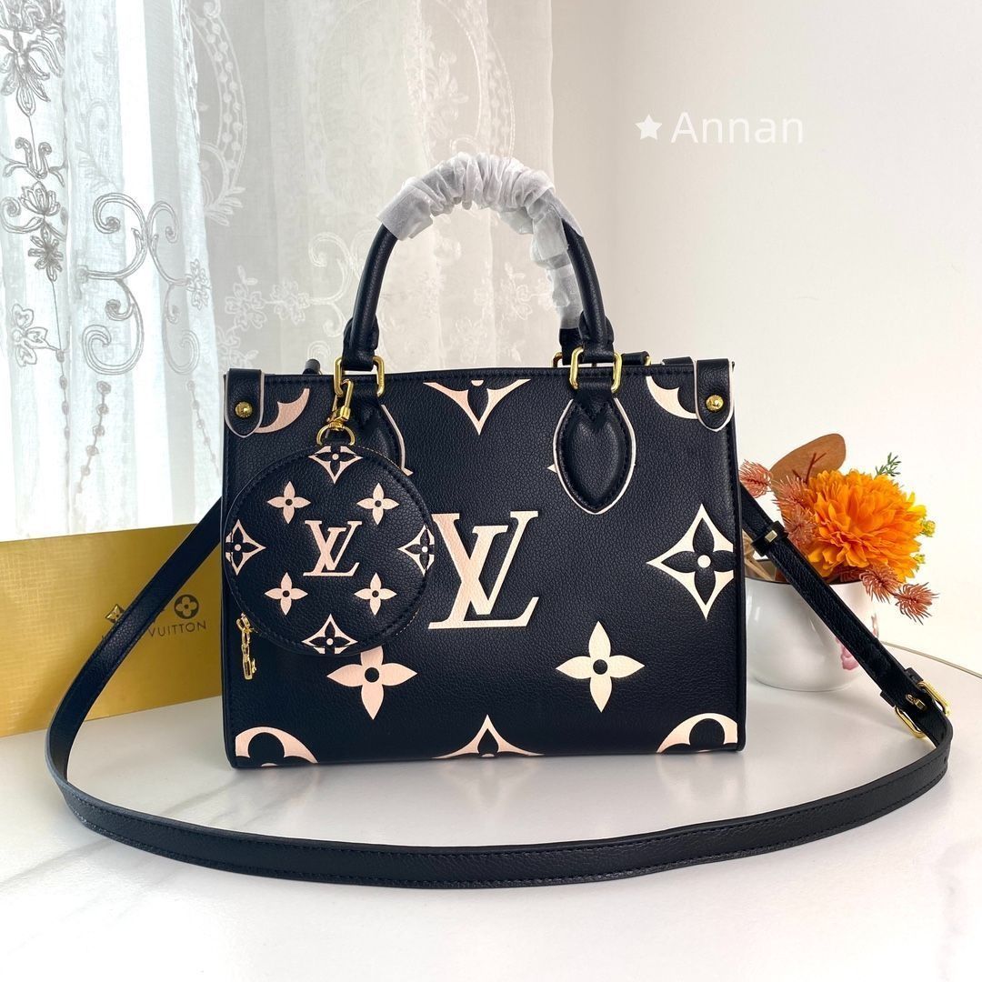 ♥に近いLOUIS VUITTON ルイヴィトン ハンドバッグ ショルダーバッグ オンザゴー PM
