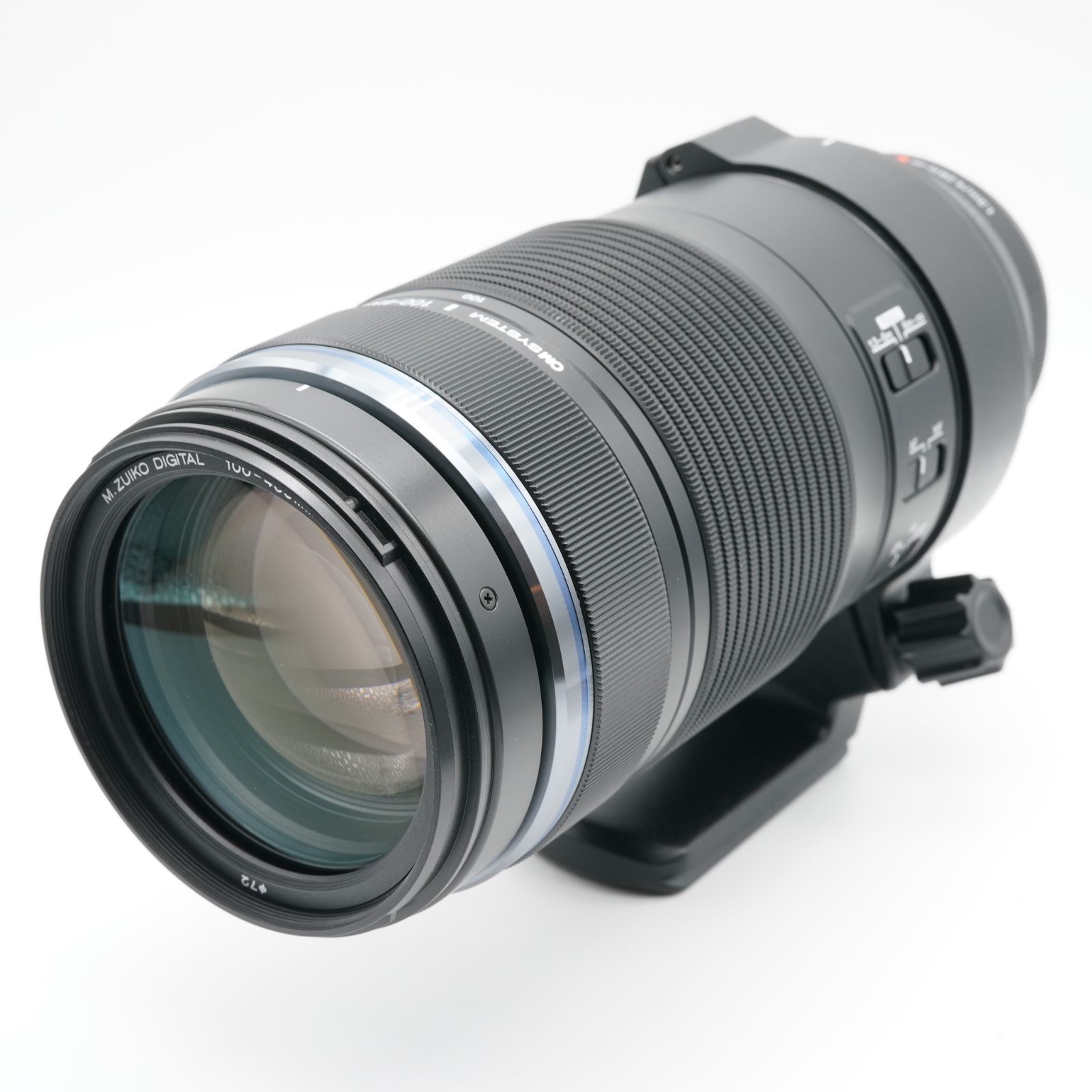 級 オリンパス OM SYSTEM M ZUIKO DIGITAL ED 100 400 mm F 5 0 6 3 IS II あると嬉しい フード付