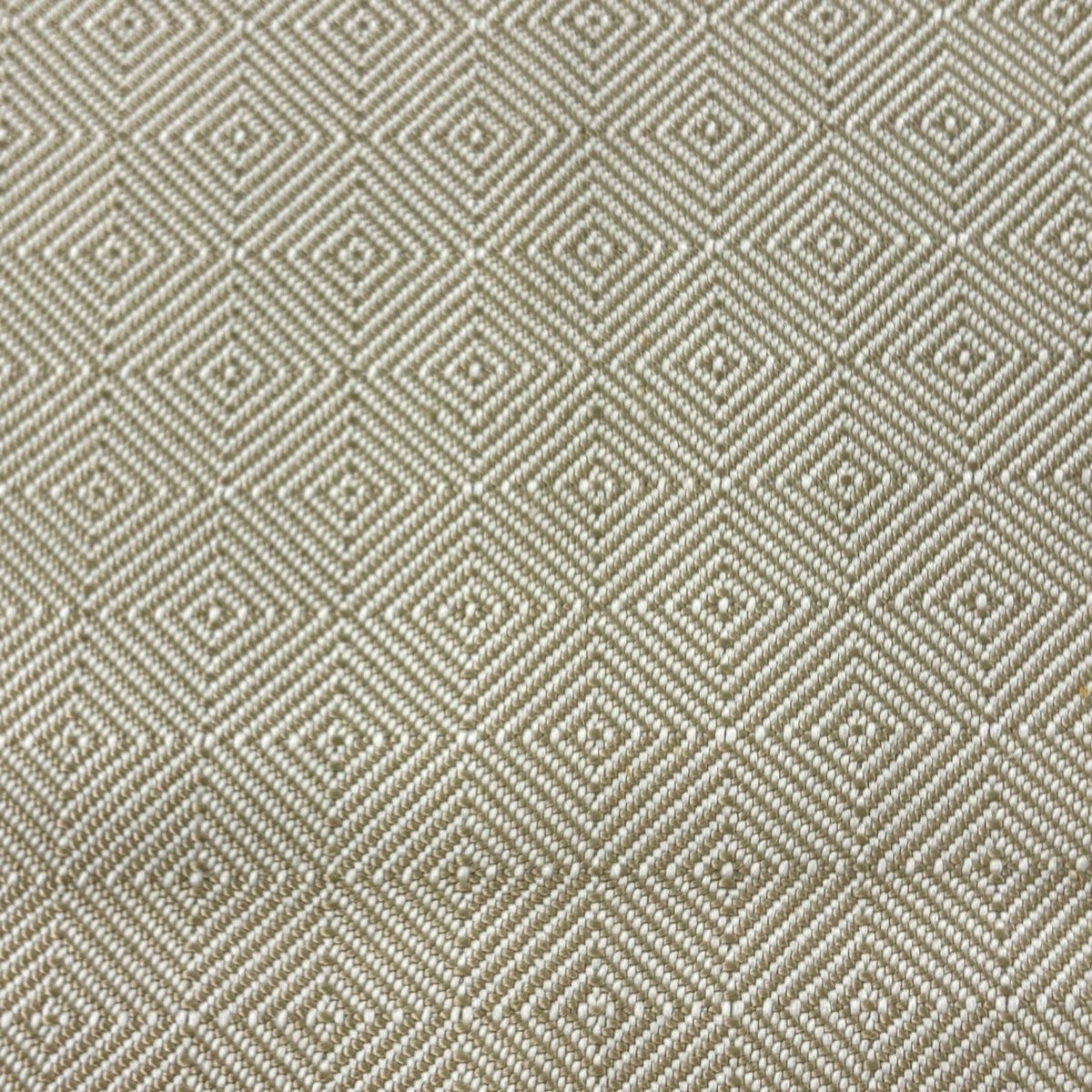 名古屋帯 八寸名古屋帯 菱 伊兵衛織 ベージュ 正絹