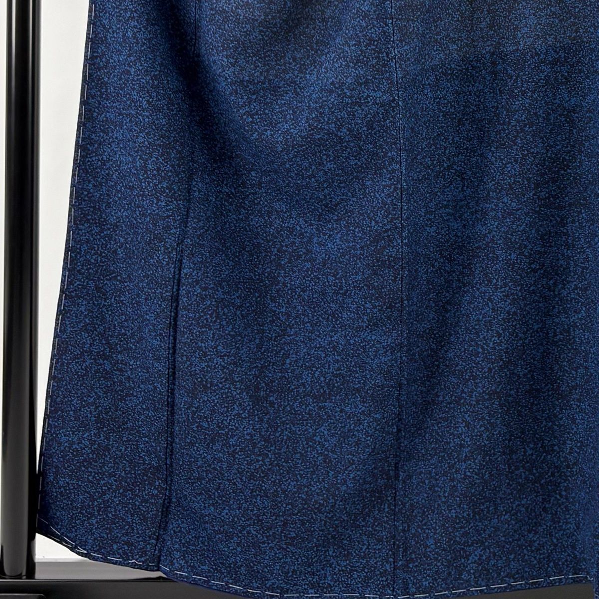 小紋 身丈158.5 cm 裄丈66 M 袷 幾何学 紺色 正絹 秀品