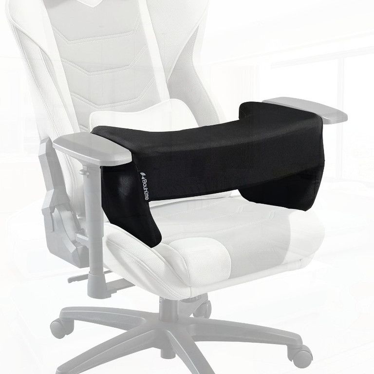 手首の負担軽減 エルゴノミック アームレスト クッション 高さ調整 最大49 cm クランプ式 ゲーミングチェア オフィスチェア対応 キーボード マウス用 快適パッド 省スペース デスクワーク ゲーム ビッグレスト