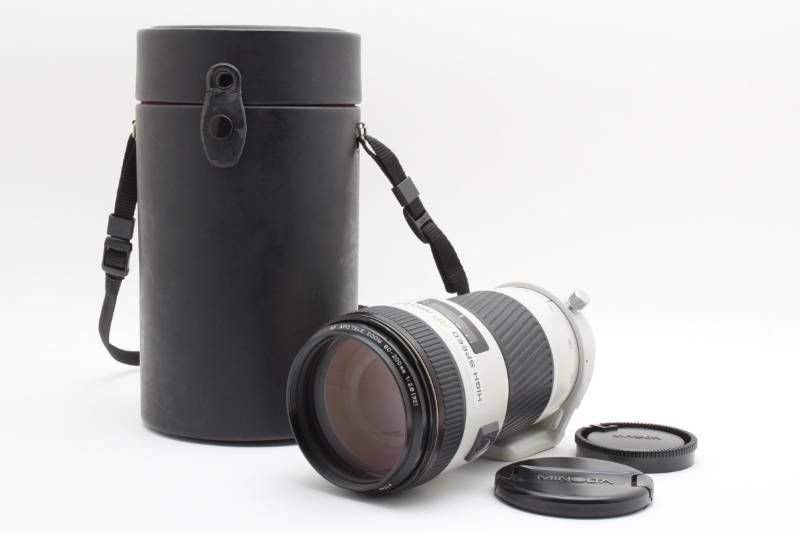 ケース有 Minolta ミノルタ HIGH SPEED AF APO TELE ZOOM 80 200 mm 2 8 ソニーミノルタAマウント AFレンズ 4001 9