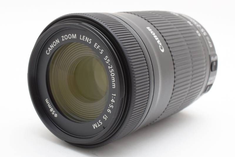 光学 上品 Canon キャノン EF S 55 250 mm 4 5 6 IS STM AFレンズ 4001 10