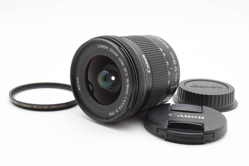 実用光学 Canon キャノン EF-S 10-18 mm 4.5-5.6 IS STM AFレンズ 4001-12