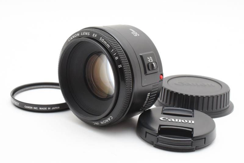 実用品 Canon キャノン EF 50 mm 1 8 II AFレンズ 4001 13