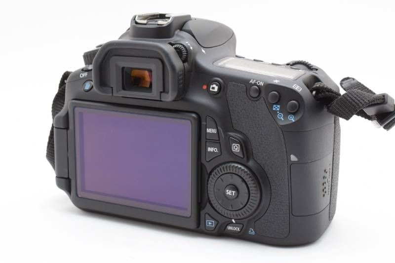 実用美品 箱あり】Canon キャノン EOS 60D ボディ シャッター数906回と