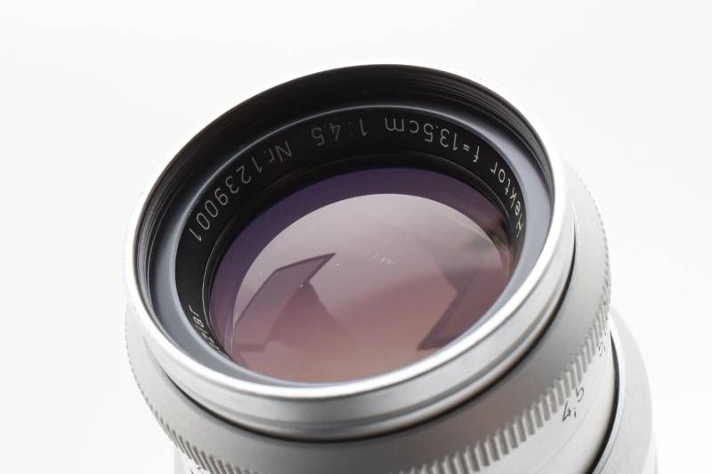  実用品 Leica ライカ Ernst Leitz GmbH Wetzlar Hektor 13 5 cm 4 Lマウント MFレンズ 4011 9 レンズ(単焦点) カメラ