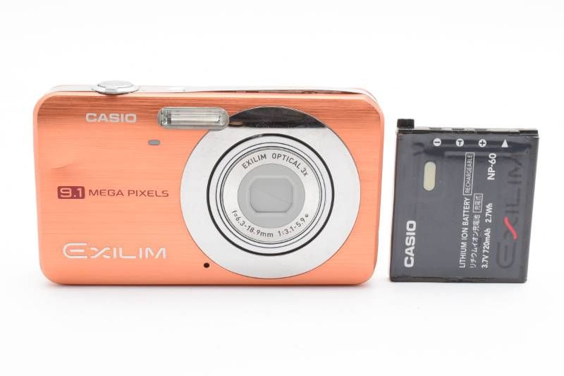 CASIO EXILIM EX-Z85（9.1MP） オレンジ カシオ Casio Exilim EX-Z85