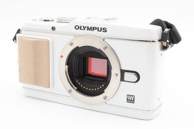 実用光学 Olympus オリンパス PEN E P 3 白 ホワイト ボディ ミラーレス一眼カメラ 3987 11