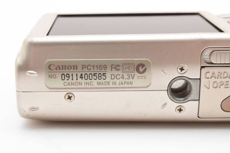 実用品】Canon キャノン IXY DIGITAL700 PC1169 SDカード128M付き