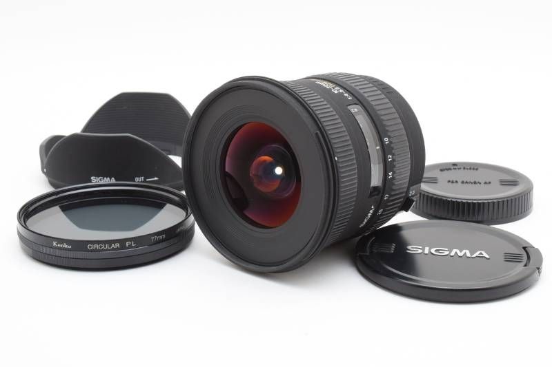 光学 上品 SIGMA シグマ 10 20 mm 4 5 6 DC HSM キャノン用 CanonEFマウント AFレンズ 3990 3