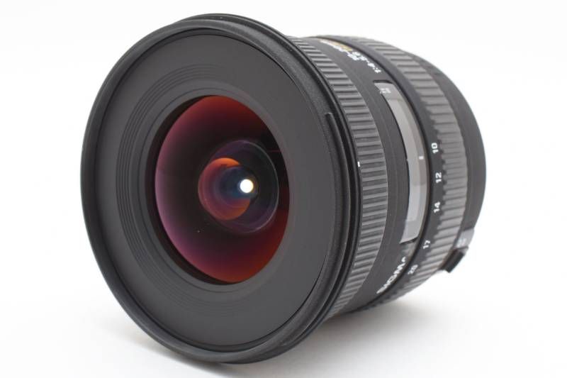 光学 上品 SIGMA シグマ 10 20 mm 4 5 6 DC HSM キャノン用 CanonEFマウント AFレンズ 3990 3