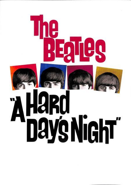 映画パンフレット ザ ビートルズ ハード デイズ ナイト 1964年度オリジナル作品デジタル リマスター版 2000年公開