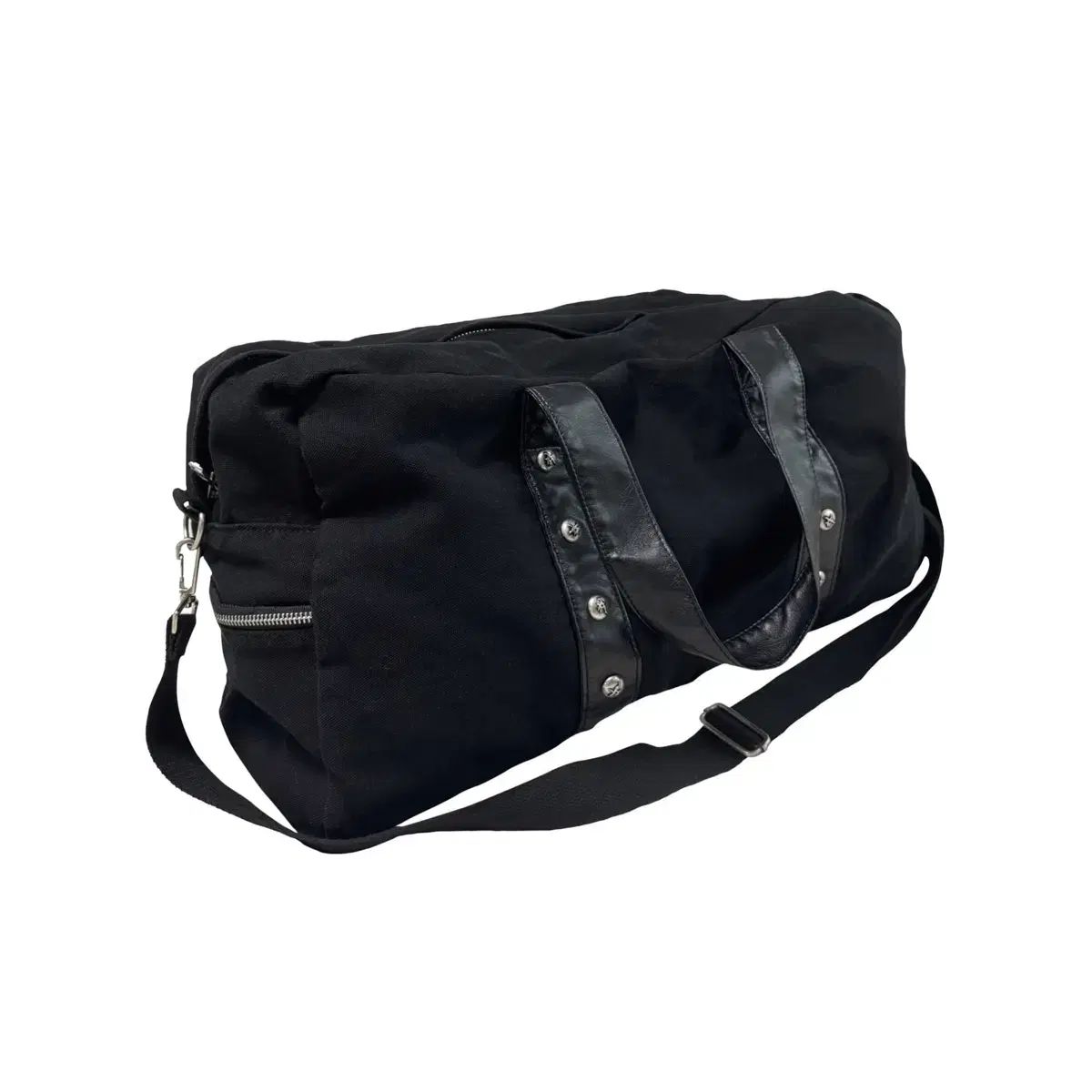 KARA s Karas Snap Duffle Bag - Dark Black