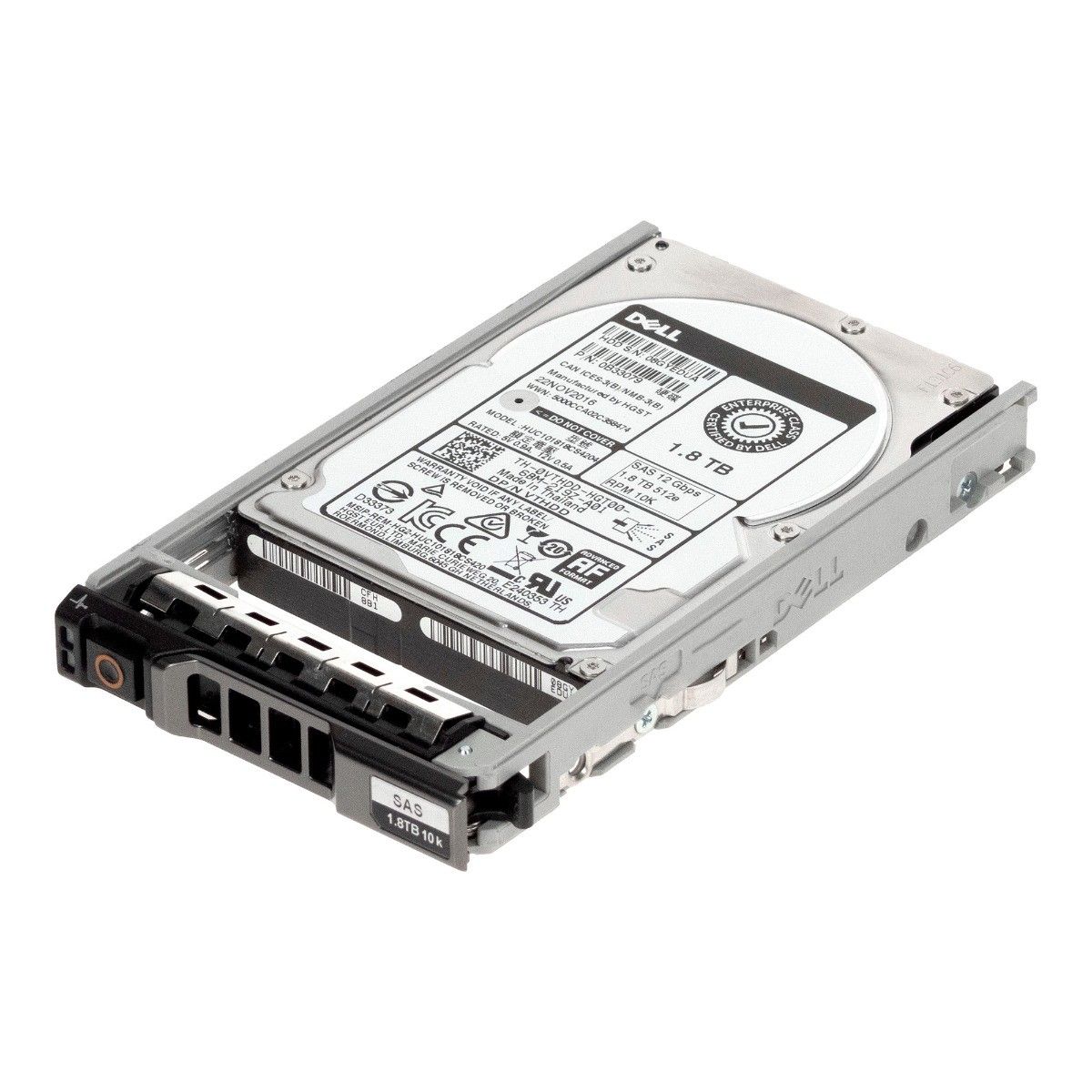 3年保証 Dell Hard Drive 0 VTHDD 1.8 TB SAS-3 10 K 128 MB 2.5