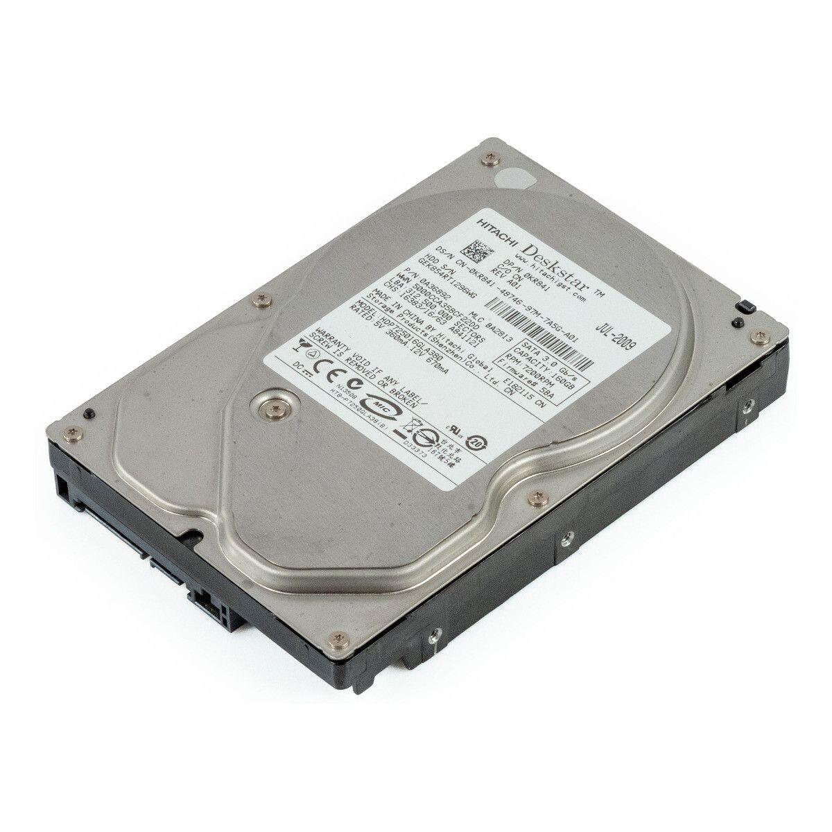 3年保証 Hard Drive Dell 0 KR 841 160 GB 7.2 K 8 MB SATA II 3.5