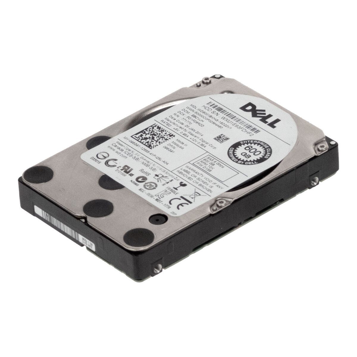 3年保証 Hard Drive Dell 096 G 91 600 GB SAS-2 10 K 32 MB 2.5