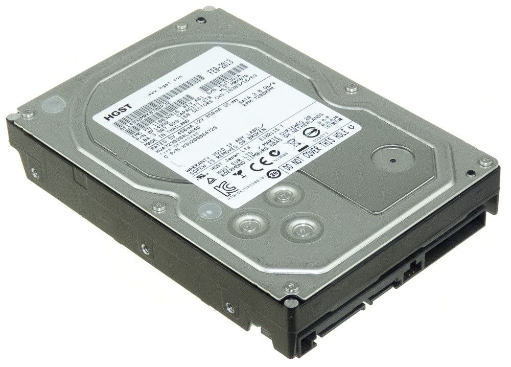 3年保証 Emc 2 Tb 7.2 K Sata 3.5 Hua 723020 Ala 640