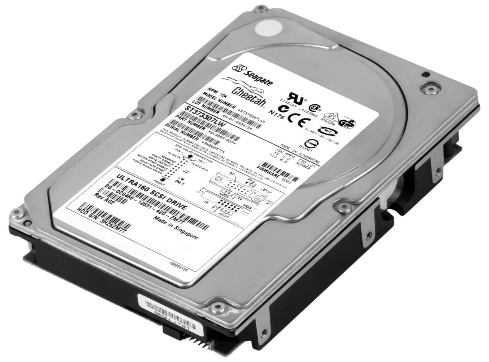 3年保証 Hard Drive Dell 0 C 0466 73 GB 8 MB SCSI U 320 3.5