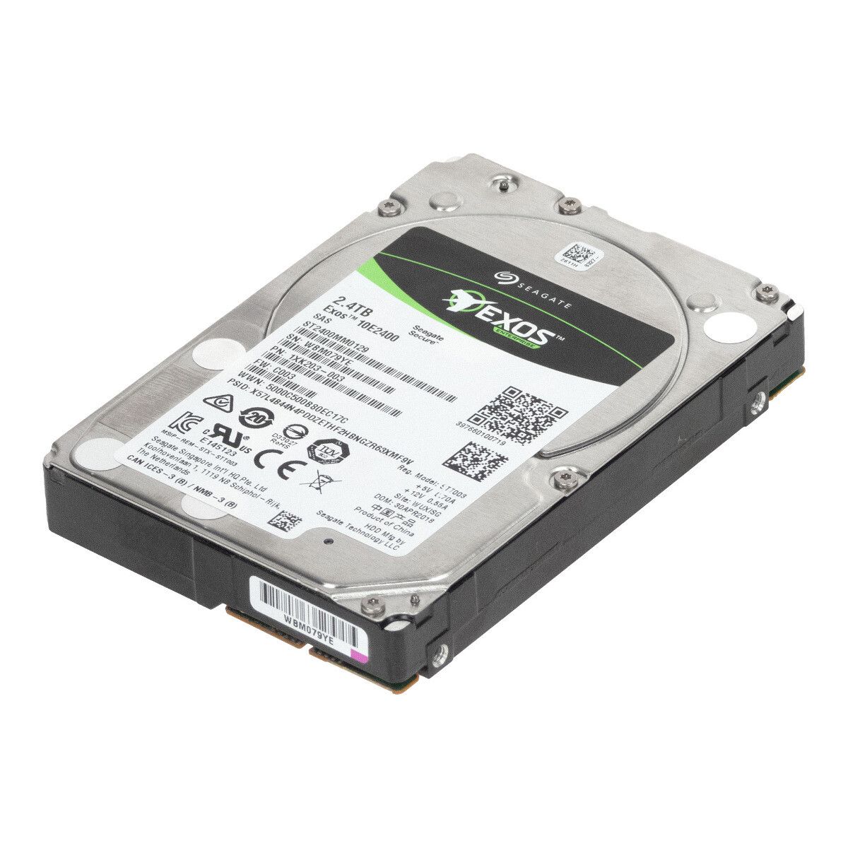 3年保証 Hard Drive Seagate Exos 10 E 2400 2.4 TB K 256 MB SAS-3 2.5