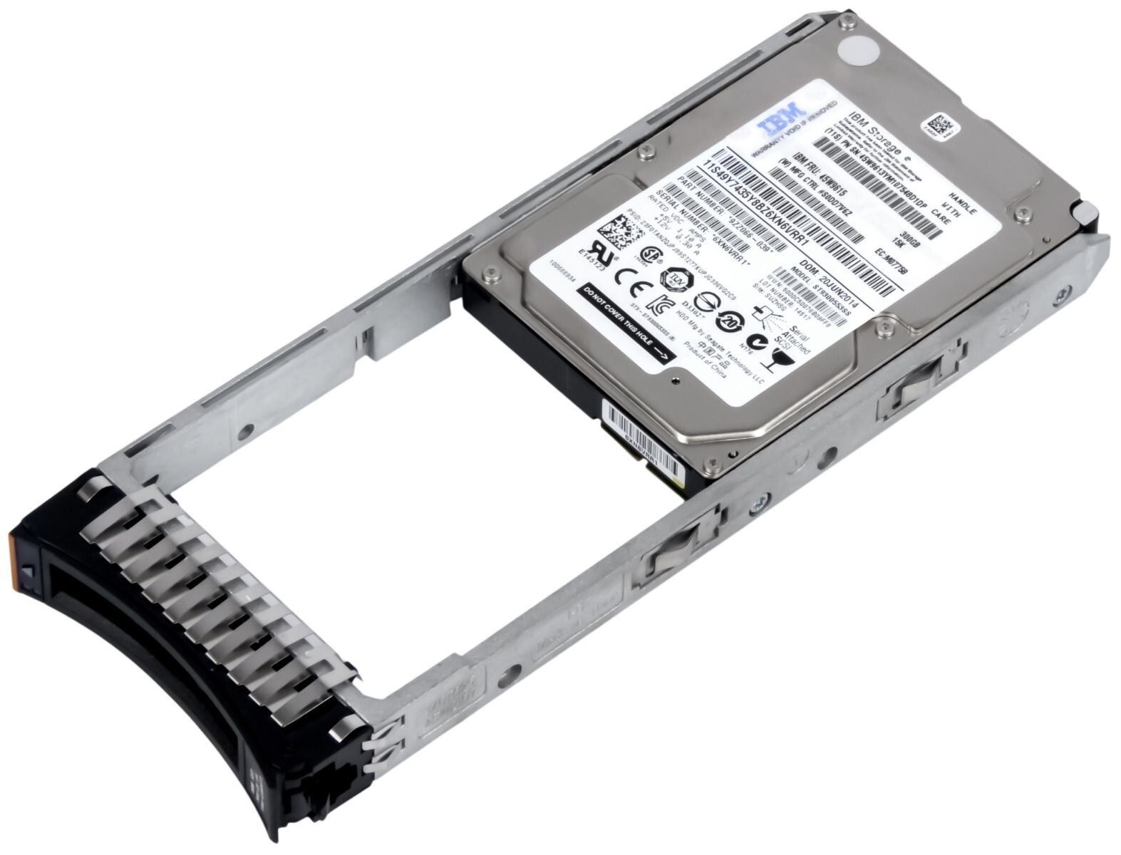 3年保証 IBM Hard Drive 45 W 9615 9613 300 GB 15 K 64 MB SAS-2 2.5