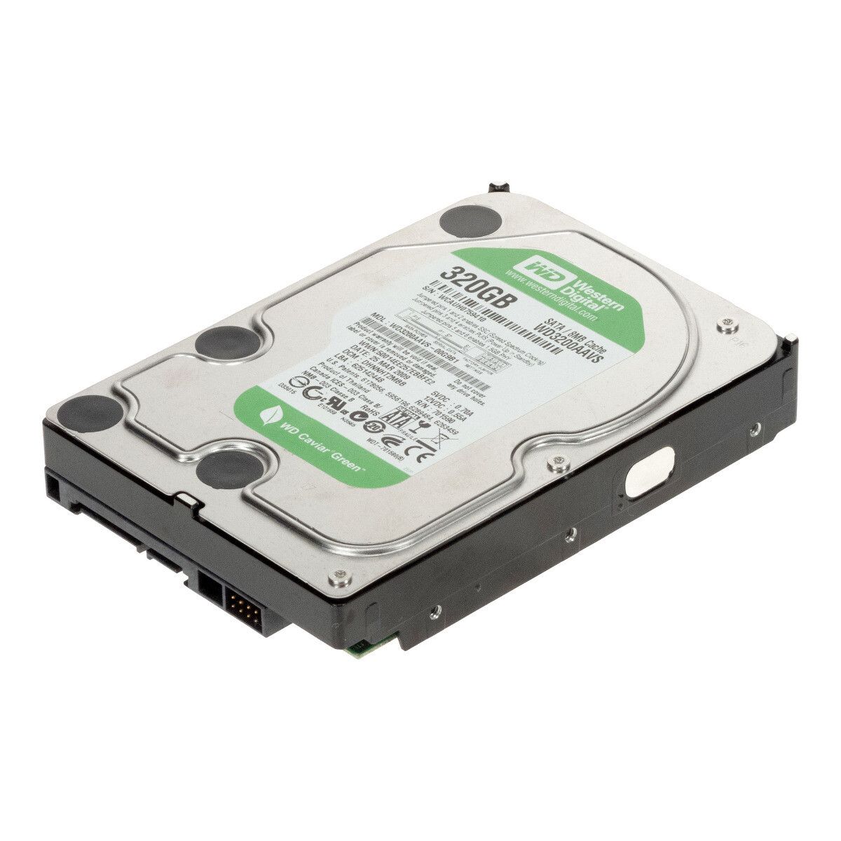 3年保証 Hard Drive WD Green 320 GB 7.2 K 8 MB SATA II 3.5