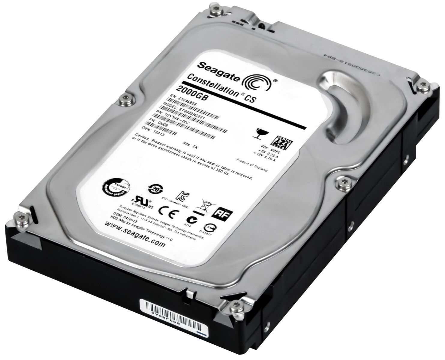 3年保証 Seagate Constellation CS 2 TB 7.2 K 64 MB SATA III 3.5