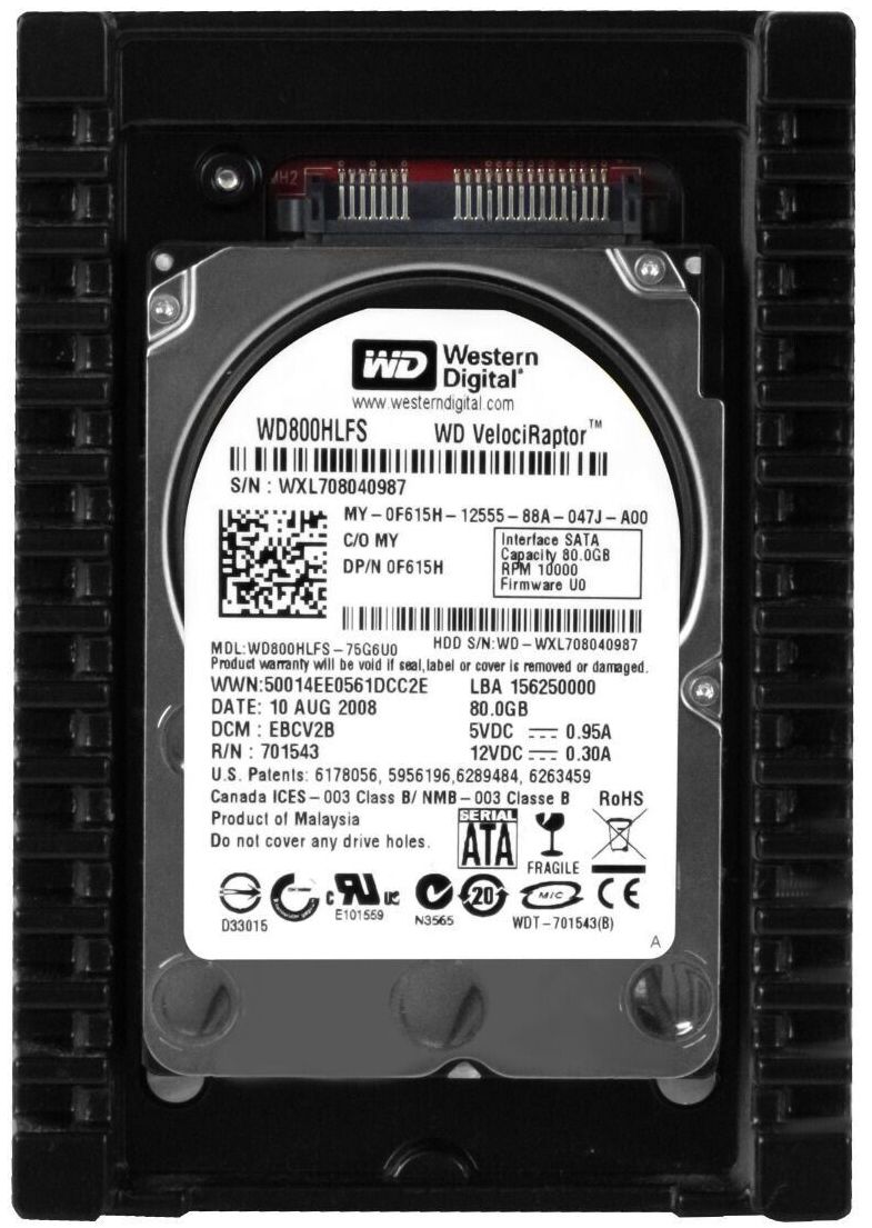 3年保証 Hard Drive Dell 0 F 615 H 80 GB 16 MB SATA II 3.5 Inch