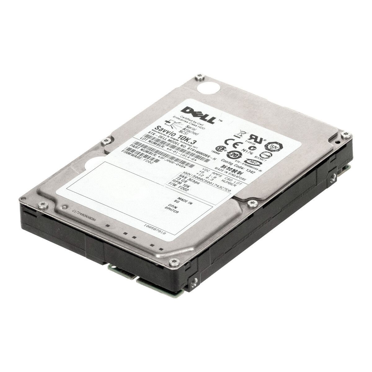 ハート 3年保証】Dell Hard Drive 0PH7CR ST9146803SS-H 73GB 10K 16MB SAS