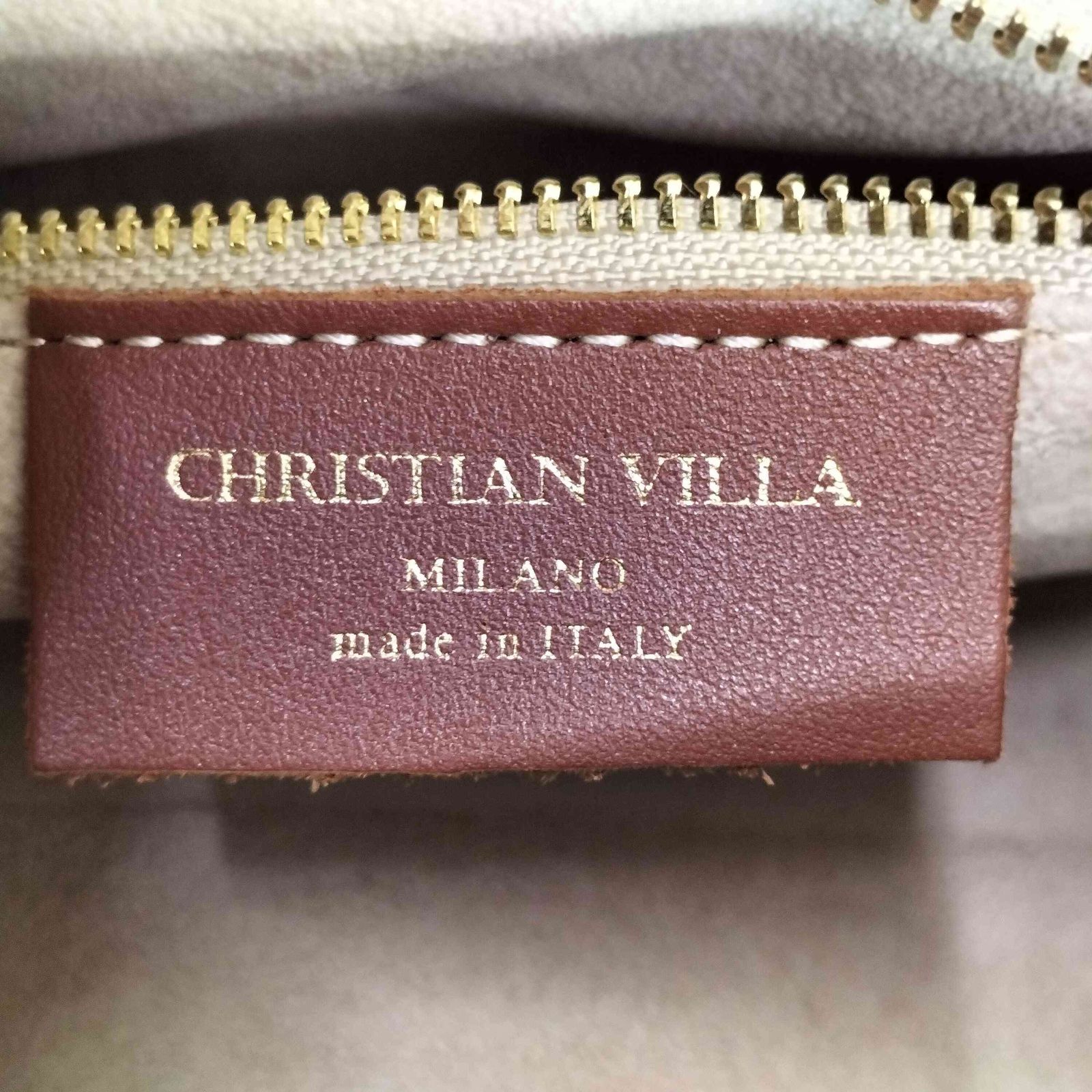クリスチャンヴィラ CHRISTIAN VILLA MINI ハンドルバッグ レザー ミニ