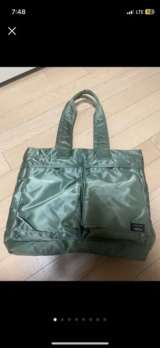 ポーター タンカー トートバッグ カーキ