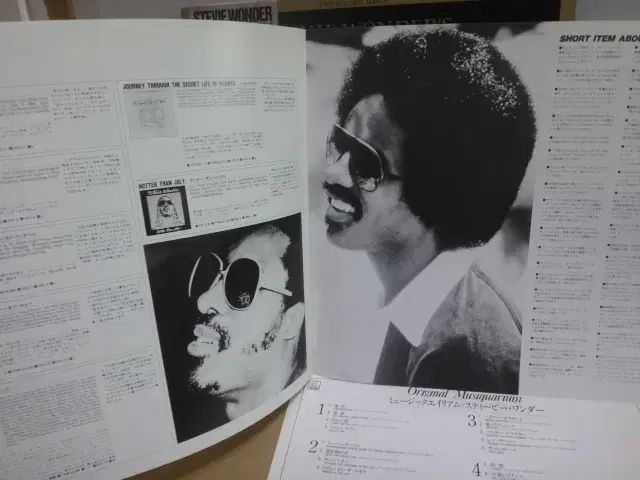 日本 節約 LP ） Stevie Wonder 1982 年 早い 2LP 冊子 含め 日本 LP