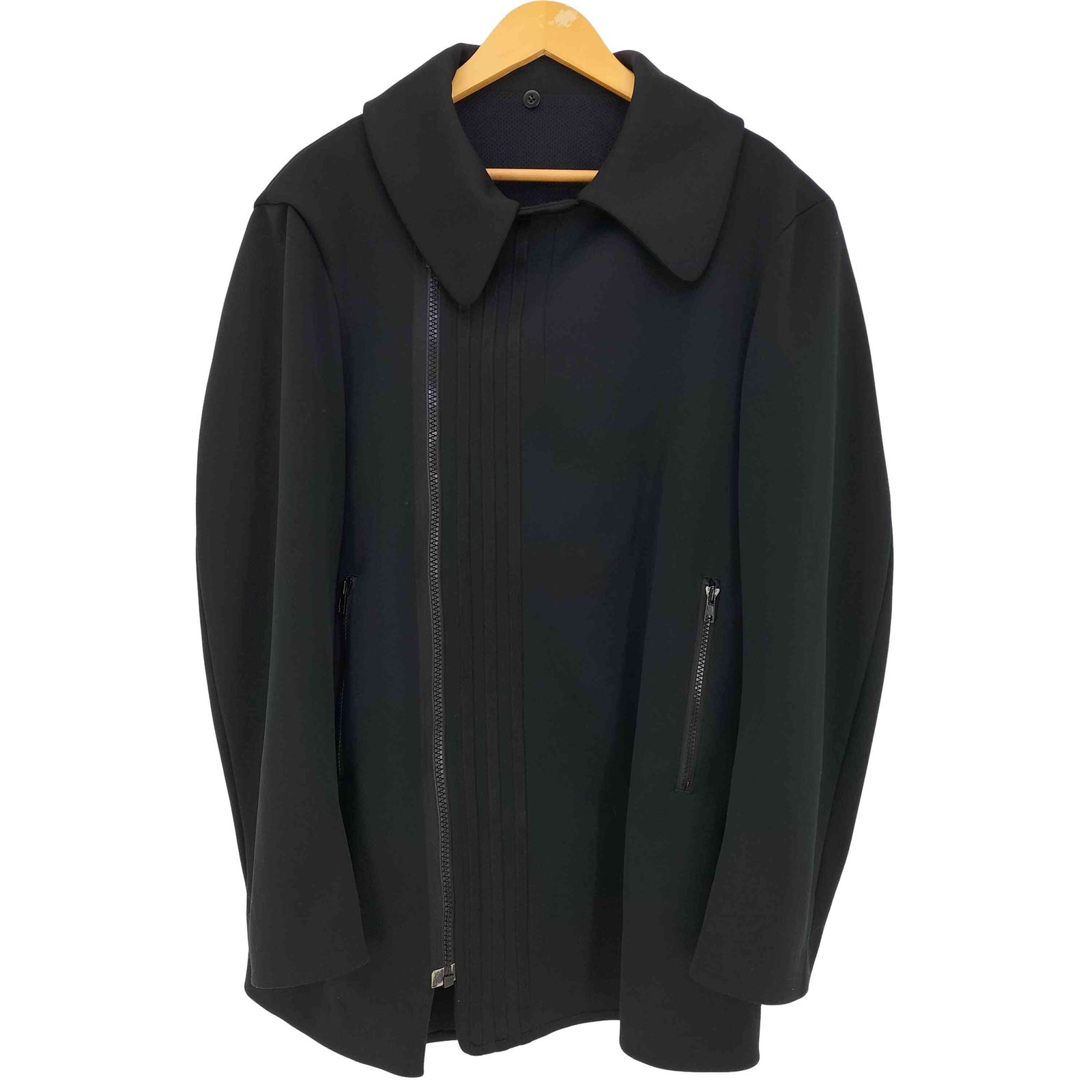 Y-3(ワイスリー) 3ストライプ ジャージ ライダースコート メンズ JPN：3 【中古】【ブランド古着バズストア】 ワイスリー Y-3 3ストライプ ジャージ ライダースコート メンズ JPN：3