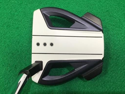 テーラーメイド Spider EX NAVY WHITE シングルベンド 34インチ パター PT スチール フレックスその他 メンズ 男性用 右利き 右用 Cランク ゴルフクラブ