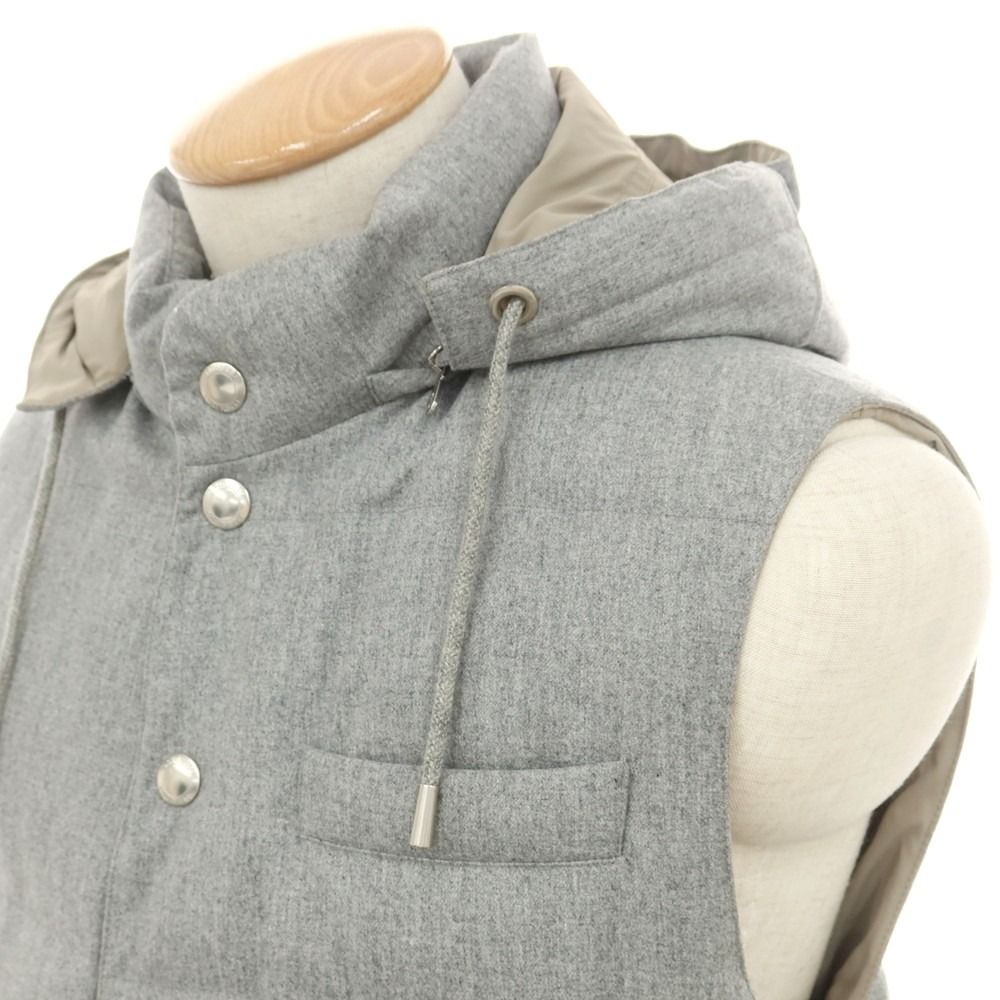 中古】ブルネロクチネリ Brunello Cucinelli ウールシルク ダウン
