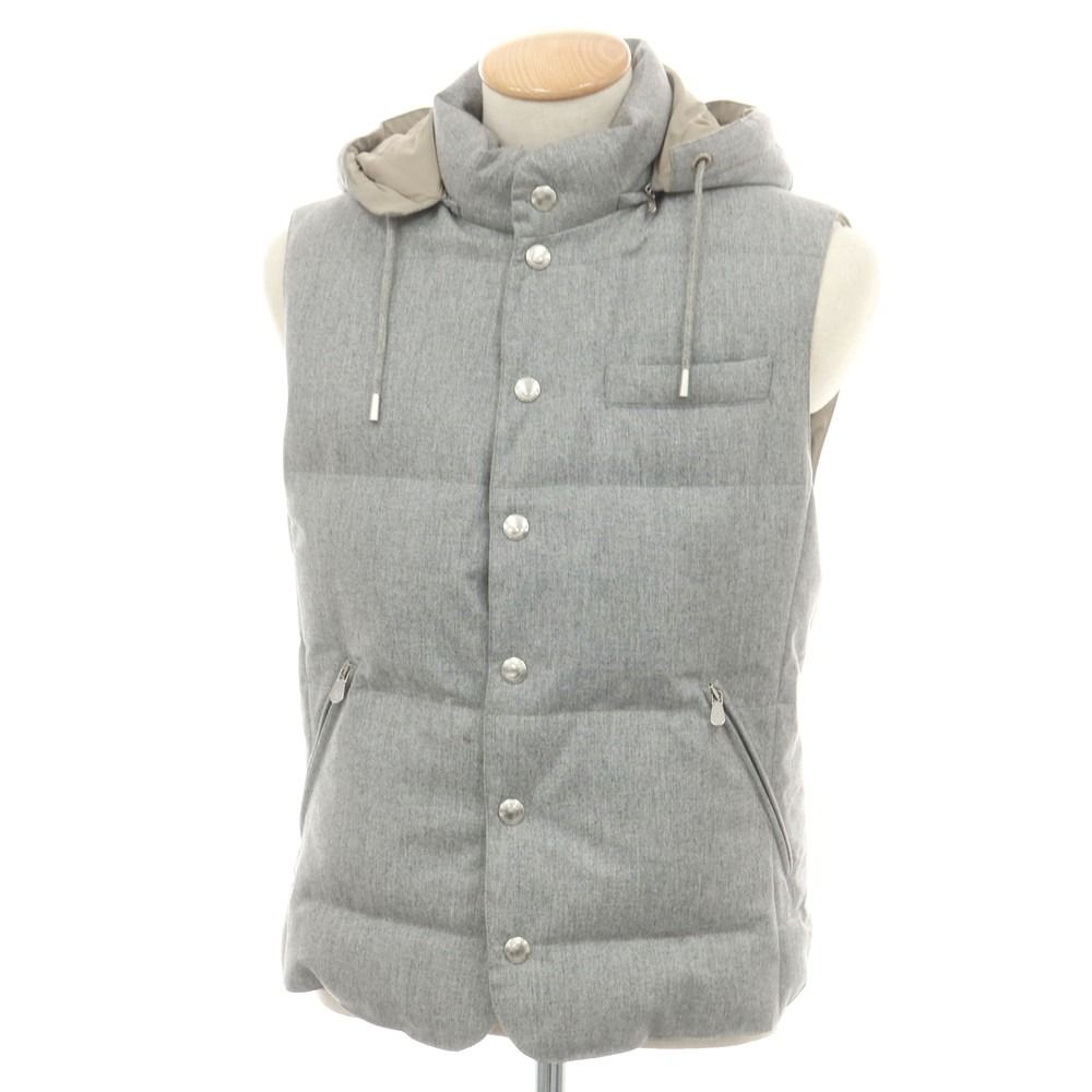 中古】ブルネロクチネリ Brunello Cucinelli ウールシルク ダウン