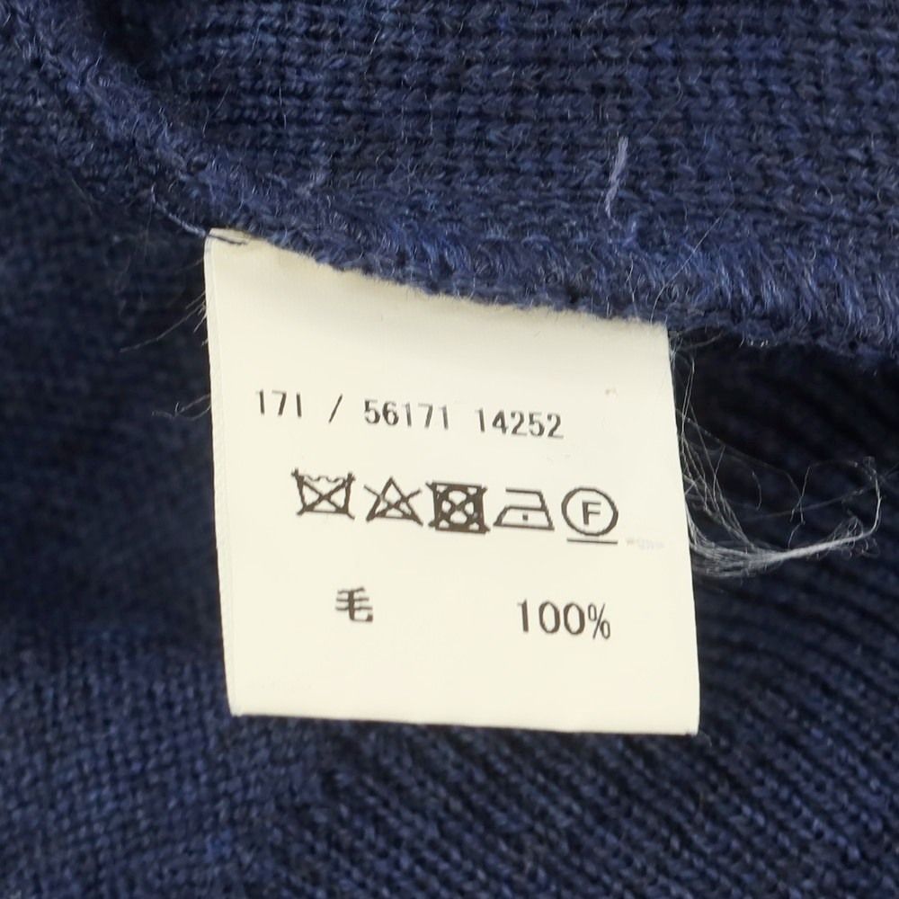 中古】グランサッソ GRAN SASSO ハイゲージ ウール ジレ ニットベスト