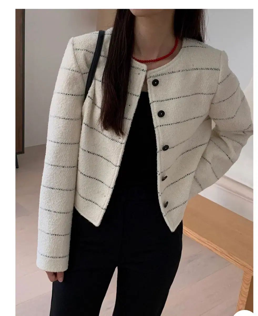 ツイードジャケット (ブラックです)