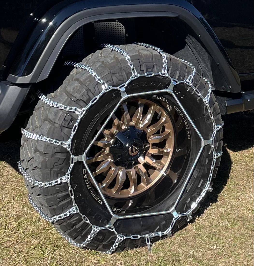 275 70 R 18他ラグ付きタイヤチェーン バンド付き