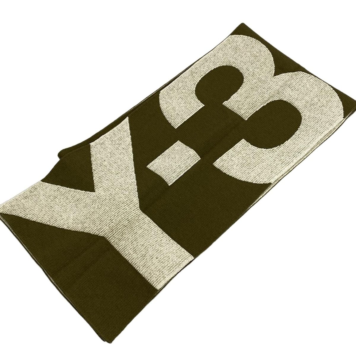 Y-3(ワイスリー) マフラー美品 - カーキ YOHJI YAMAMOTO adidas ウール