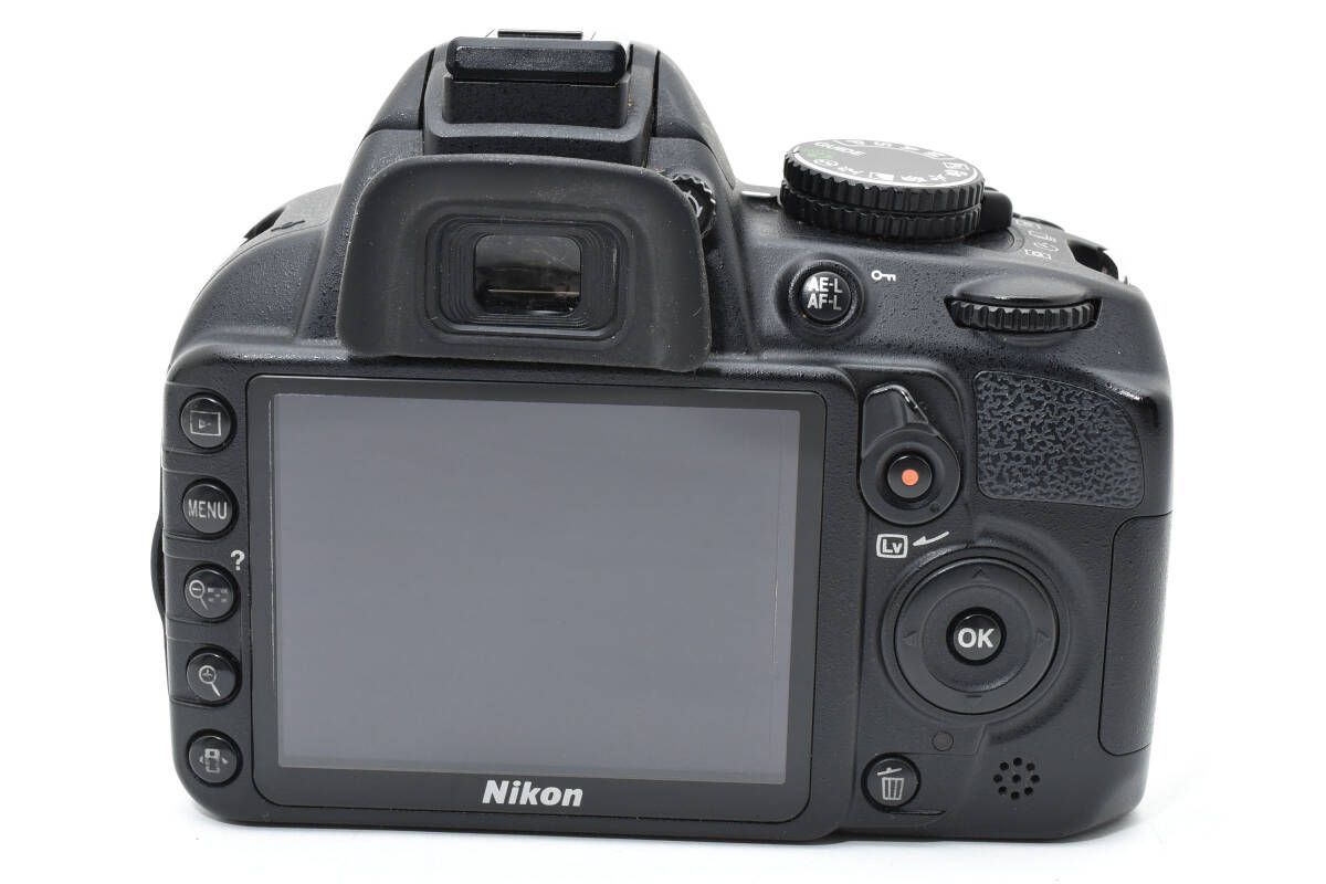 ☆美品☆ニコン Nikon D3100 ダブルズームキット ショット数9500回