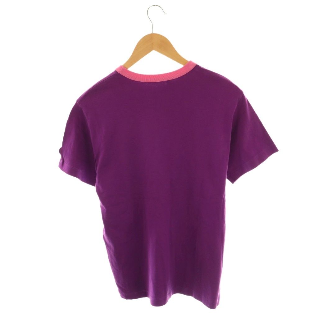 ルイヴィトン LOUIS VUITTON LVサークル ロゴ Tシャツ カットソー 半袖 XS パープル RW 212 W UOL FLTS 12 HK OS
