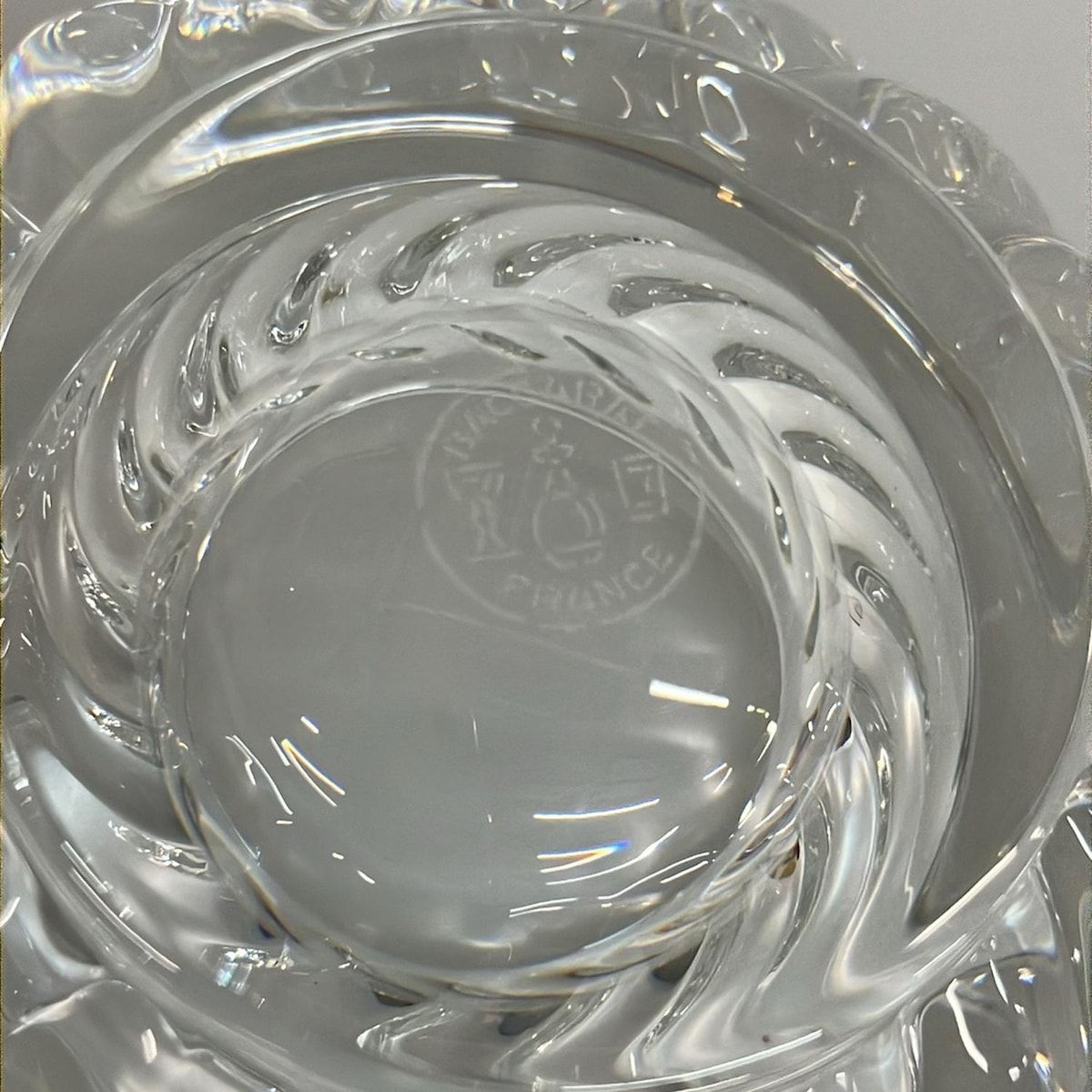 Baccarat(バカラ) 小物美品 ミルニュイ クリア キャンドルホルダー