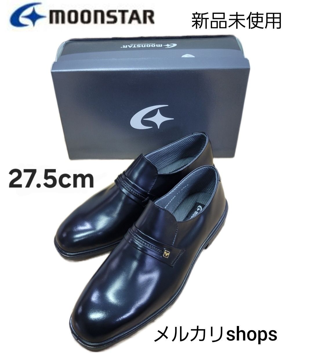 在庫限り 品 MB 8838 A 27.5 cm ブラック ムーンスター