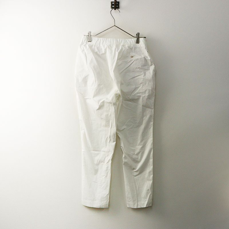 定価29700円 フォーティファイブアール 45 R rpm ウェザーストレッチのイージースリムパンツ 3 ホワイト 白