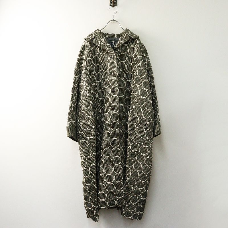 新品 mina perhonen ミナペルホネンtambourine コート 未使用 2024AW 定価19.8万 ミナペルホネン mina perhonen tambourine