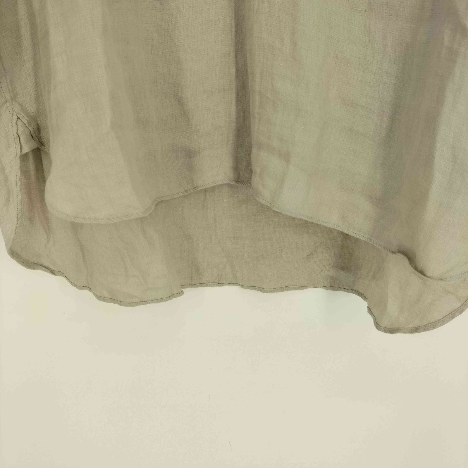 マーティーアンドサンズ MAATEE＆SONS 23SS PULL OVER SHIRTS リネン