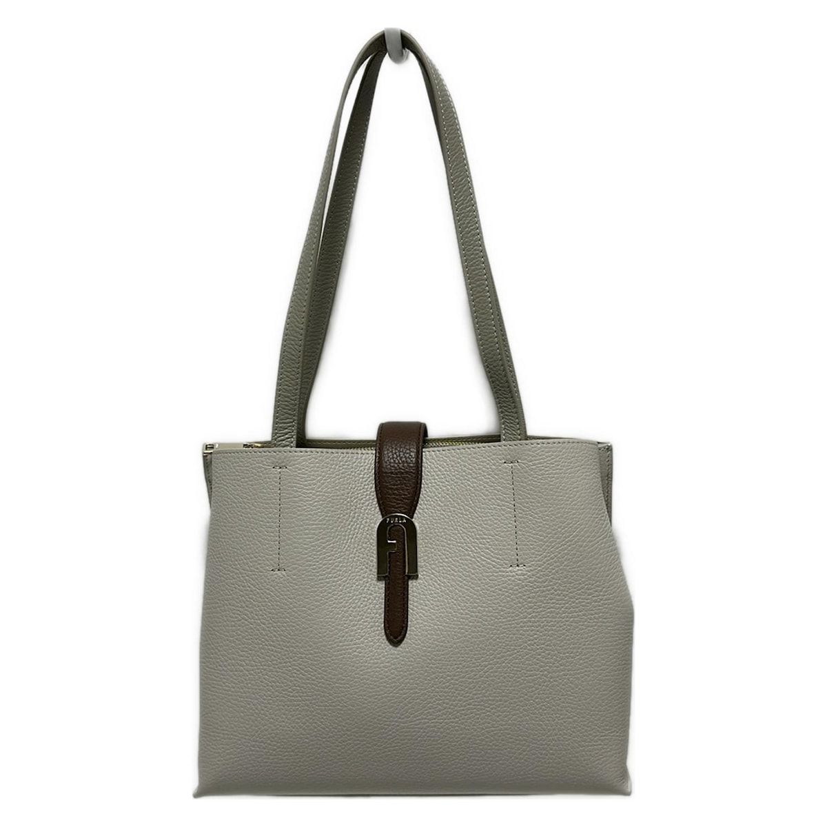 FURLA(フルラ) トートバッグ美品 ソフィア アイボリー×ライト