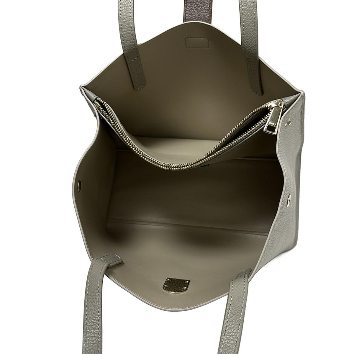 FURLA(フルラ) トートバッグ グレー レザー